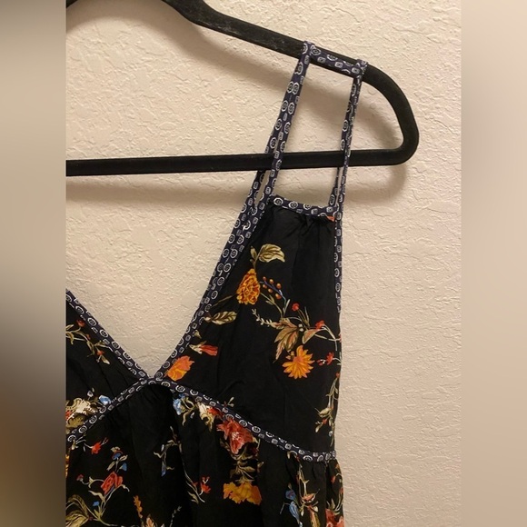 Band Of Gypsies Floral Mini Dress Size Small - Picture 2 of 7